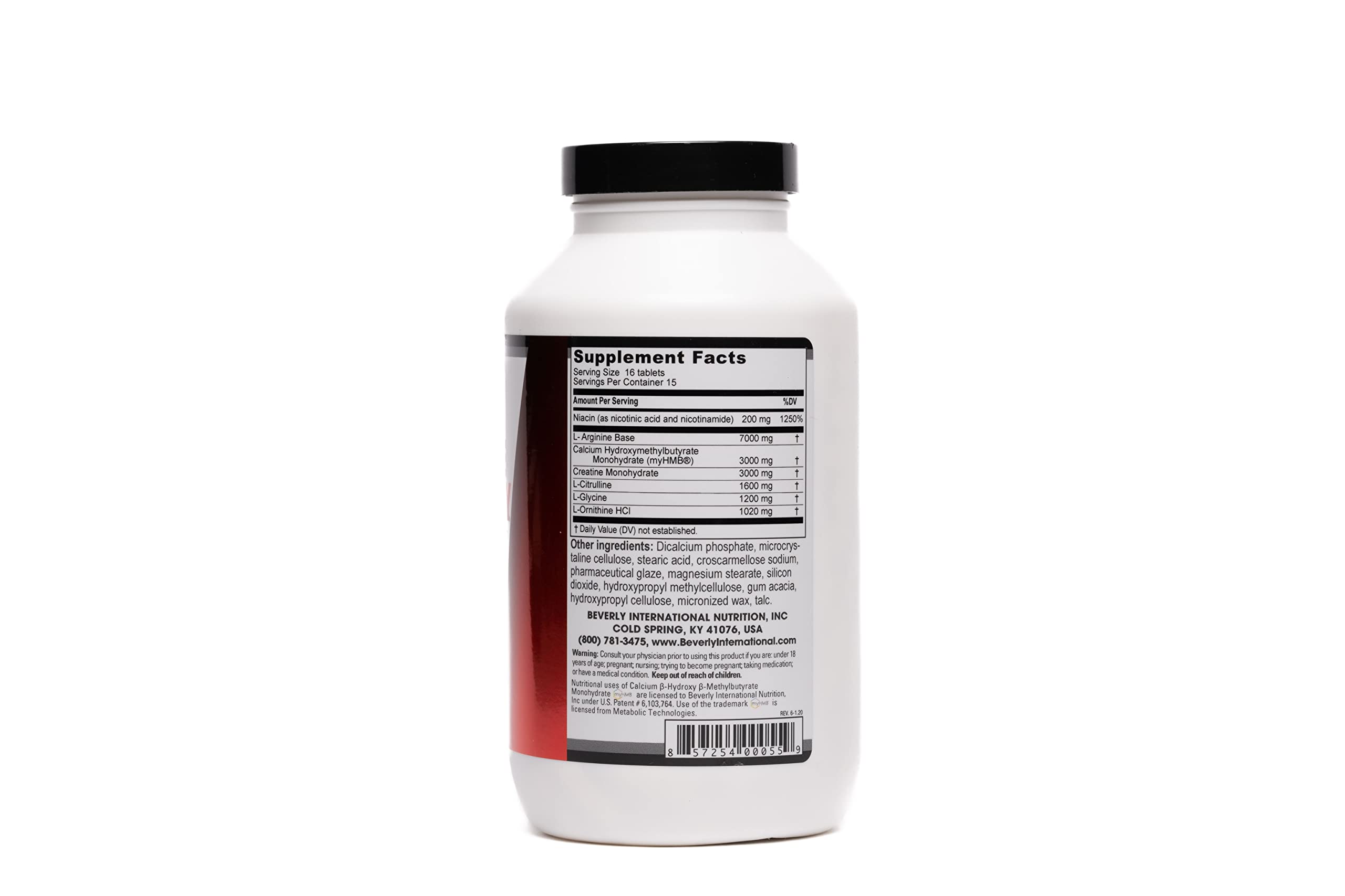 Foto 4 pulgar | Suplemento Beverly International Muscle Synergy 240 Comprimidos - Venta Internacional.