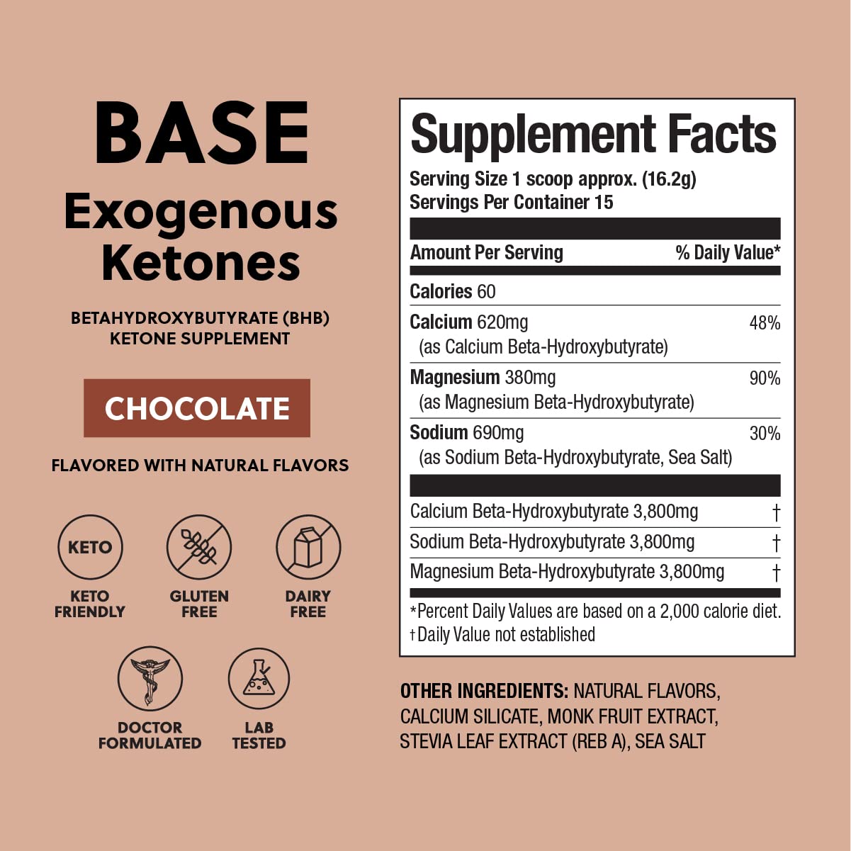 Foto 3 pulgar | Polvo De Cetonas Exógenas Supplement Perfect Keto 240 Ml - Venta Internacional.