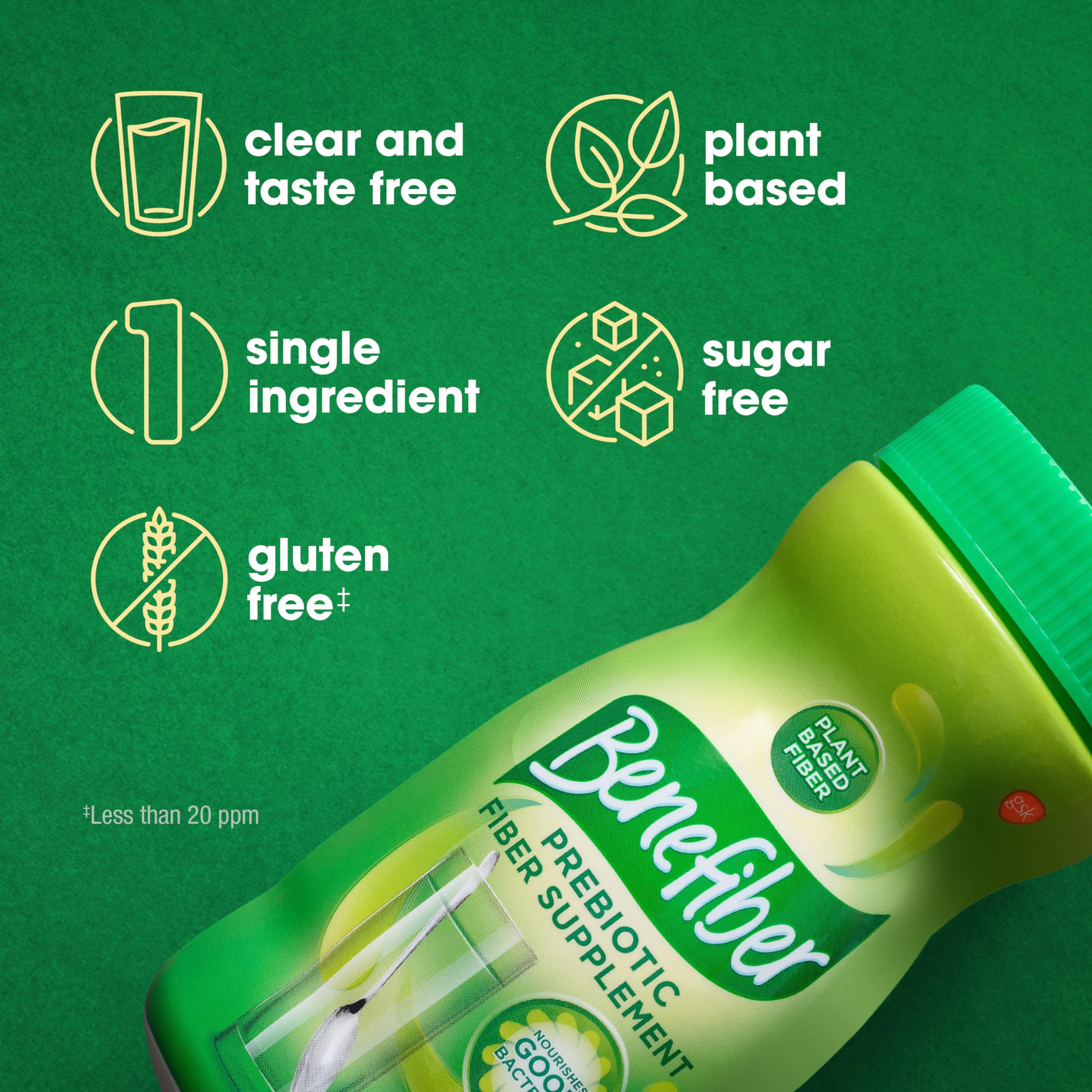Foto 3 | Suplemento Benefiber Daily Prebiotic Fiber En Polvo 250 G - Venta Internacional.