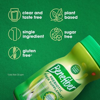 Foto 3 | Suplemento Benefiber Daily Prebiotic Fiber En Polvo 250 G - Venta Internacional.