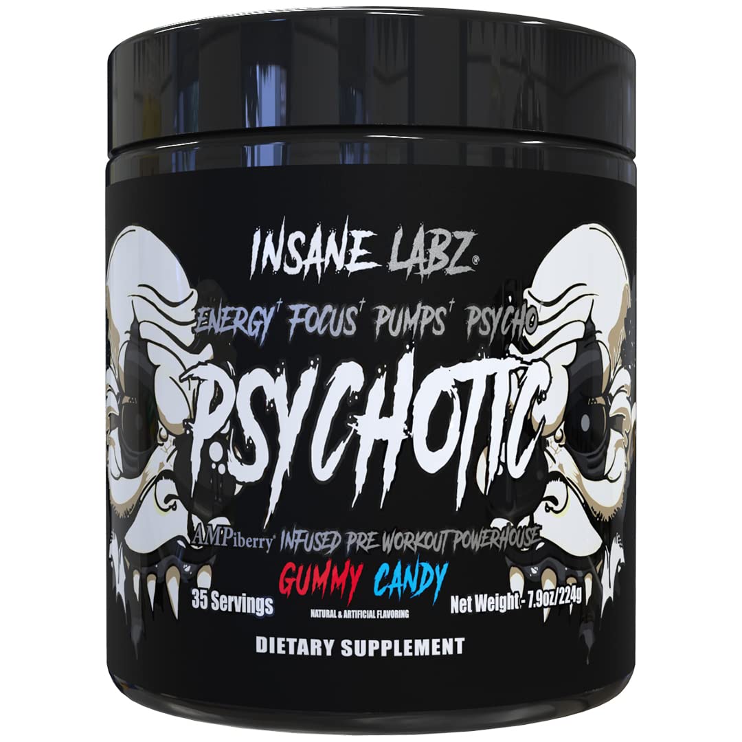 Foto 2 pulgar | Polvo Para Antes Del Entrenamiento Insane Labz Psychotic Black Edition - Venta Internacional.