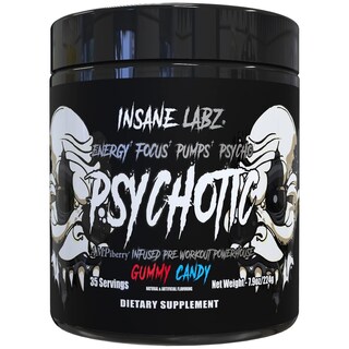 Foto 1 | Polvo Para Antes Del Entrenamiento Insane Labz Psychotic Black Edition - Venta Internacional.