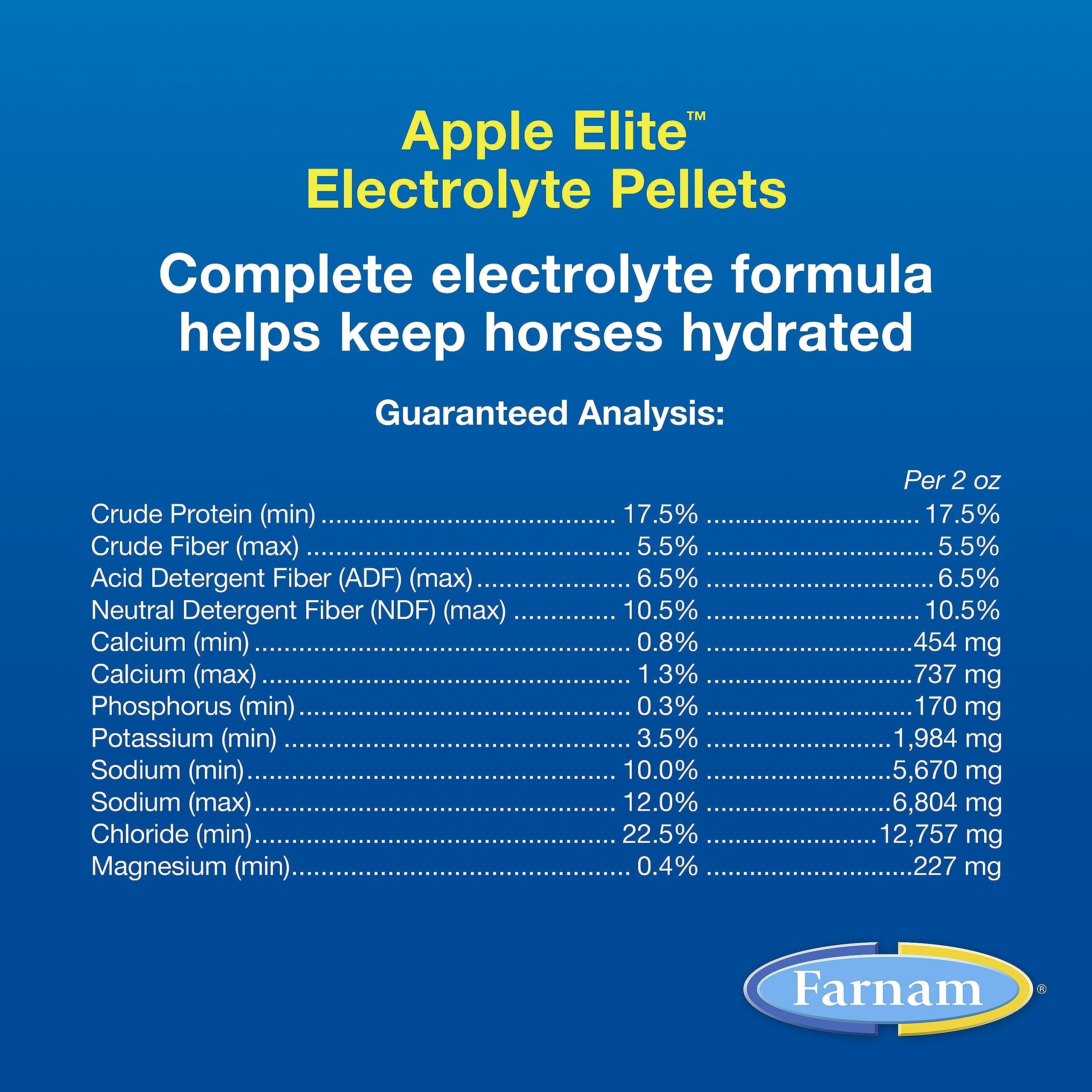 Foto 6 pulgar | Pellets De Electrolitos Farnam Apple Elite, 3,4 Kg, Suministro Para 40 Días - Venta Internacional.