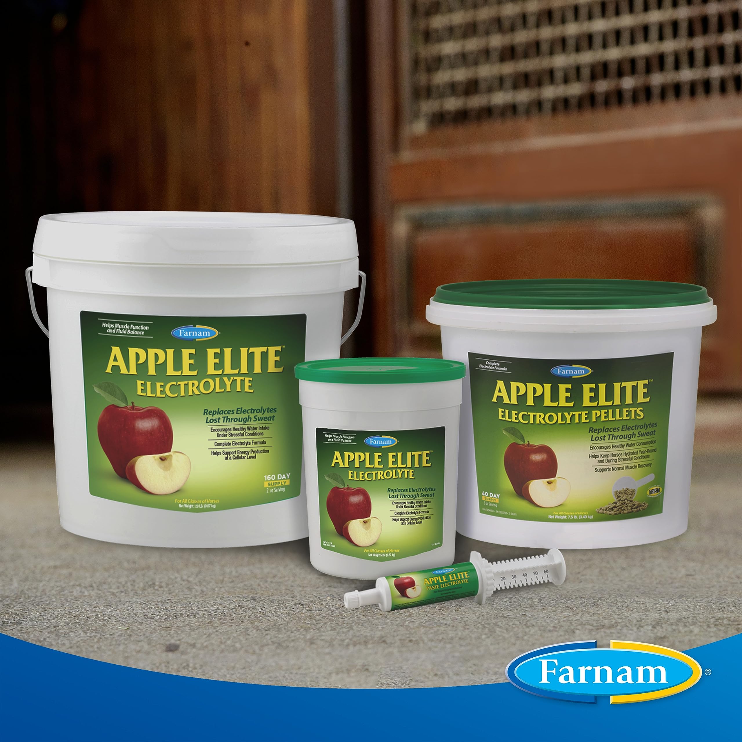 Foto 8 pulgar | Pellets De Electrolitos Farnam Apple Elite, 3,4 Kg, Suministro Para 40 Días - Venta Internacional.