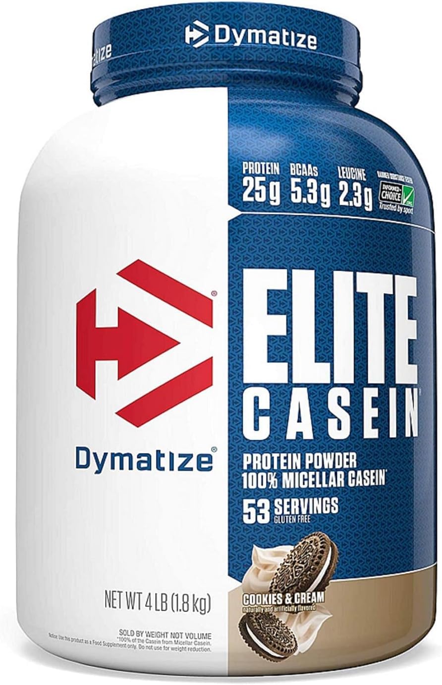 Foto 1 | Proteína En Polvo Dymatize Elite Casein 100% Micelar, 4 Libras - Venta Internacional.