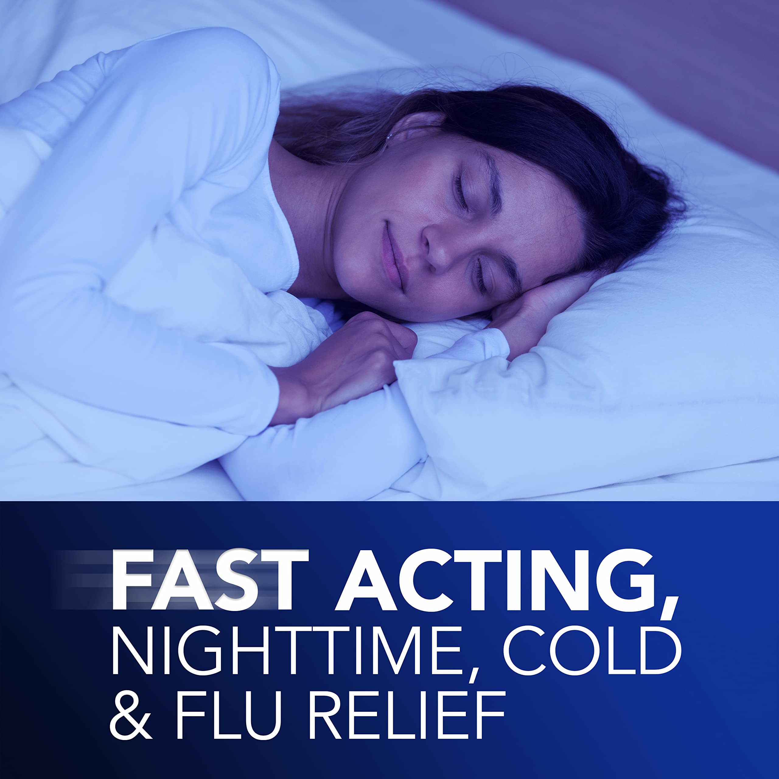 Foto 5 pulgar | Líquido Para Aliviar El Resfriado Y La Gripe Medicine Vicks Nyquil, 24 Cápsulas Líquidas - Venta Internacional.