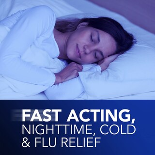 Foto 4 | Líquido Para Aliviar El Resfriado Y La Gripe Medicine Vicks Nyquil, 24 Cápsulas Líquidas - Venta Internacional.