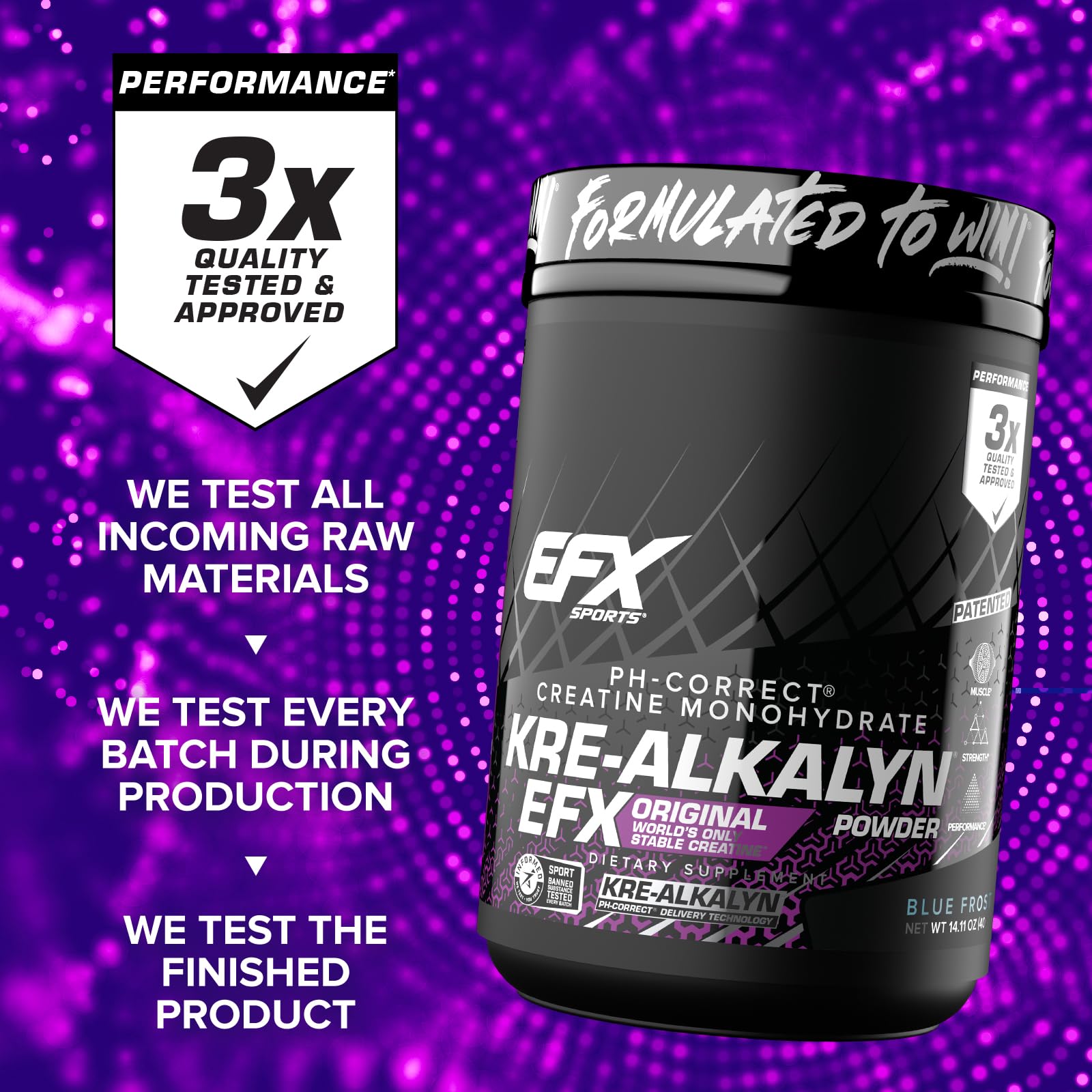 Foto 8 pulgar | Suplemento Efx Sports Kre-alkalyn Efx Powder 200 Porciones - Venta Internacional.