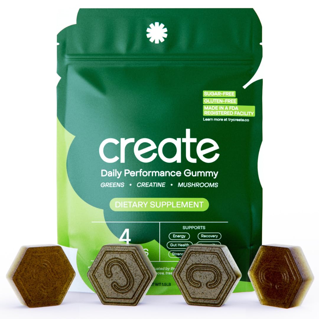 Foto 4 pulgar | Gomita Supplement Create Daily Performance Con 1 G De Creatina - Venta Internacional.