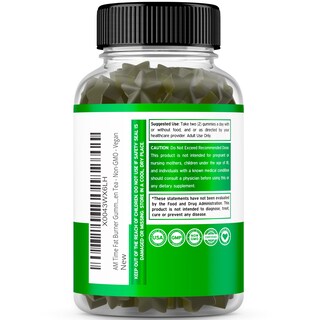 Foto 3 | Gomitas Quemadoras De Grasa Con Té Verde Supplement Dorado Nutrition, 60 Unidades - Venta Internacional.