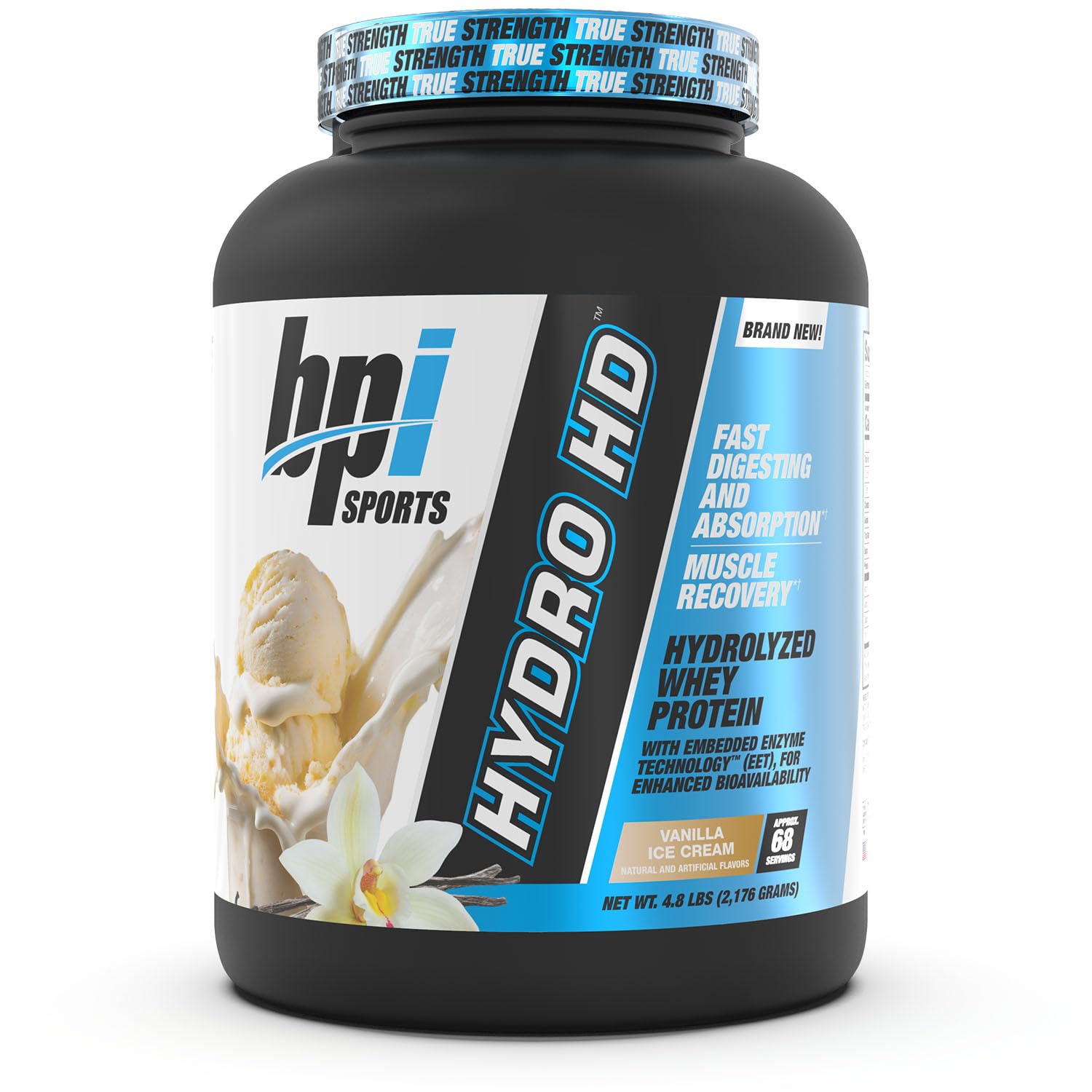 Foto 1 | Proteína De Suero En Polvo Bpi Sports Hydro Hd 25 G Protein Vanilla - Venta Internacional.