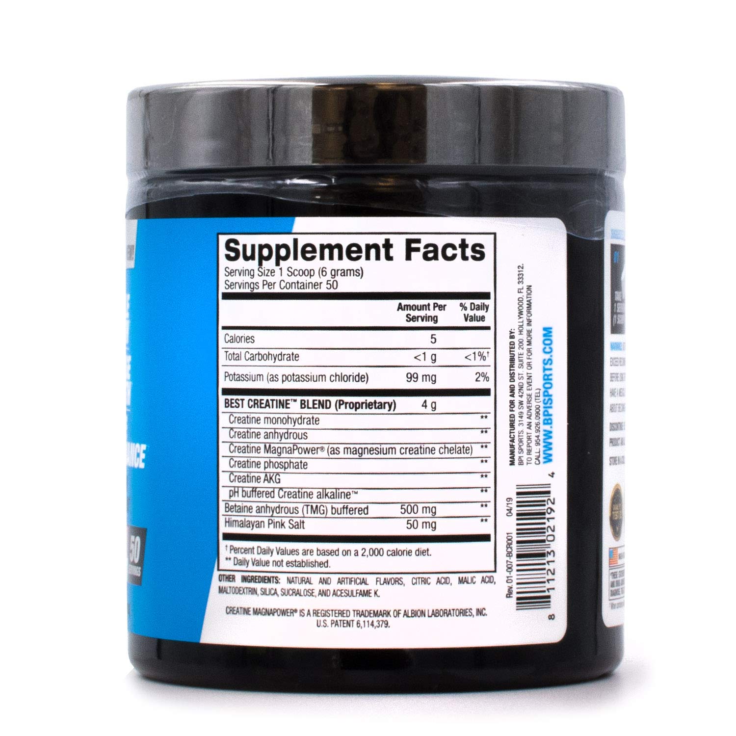 Foto 3 pulgar | Suplemento Bpi Sports Best Creatina Fruit Punch, 300 Ml, 50 Porciones - Venta Internacional.