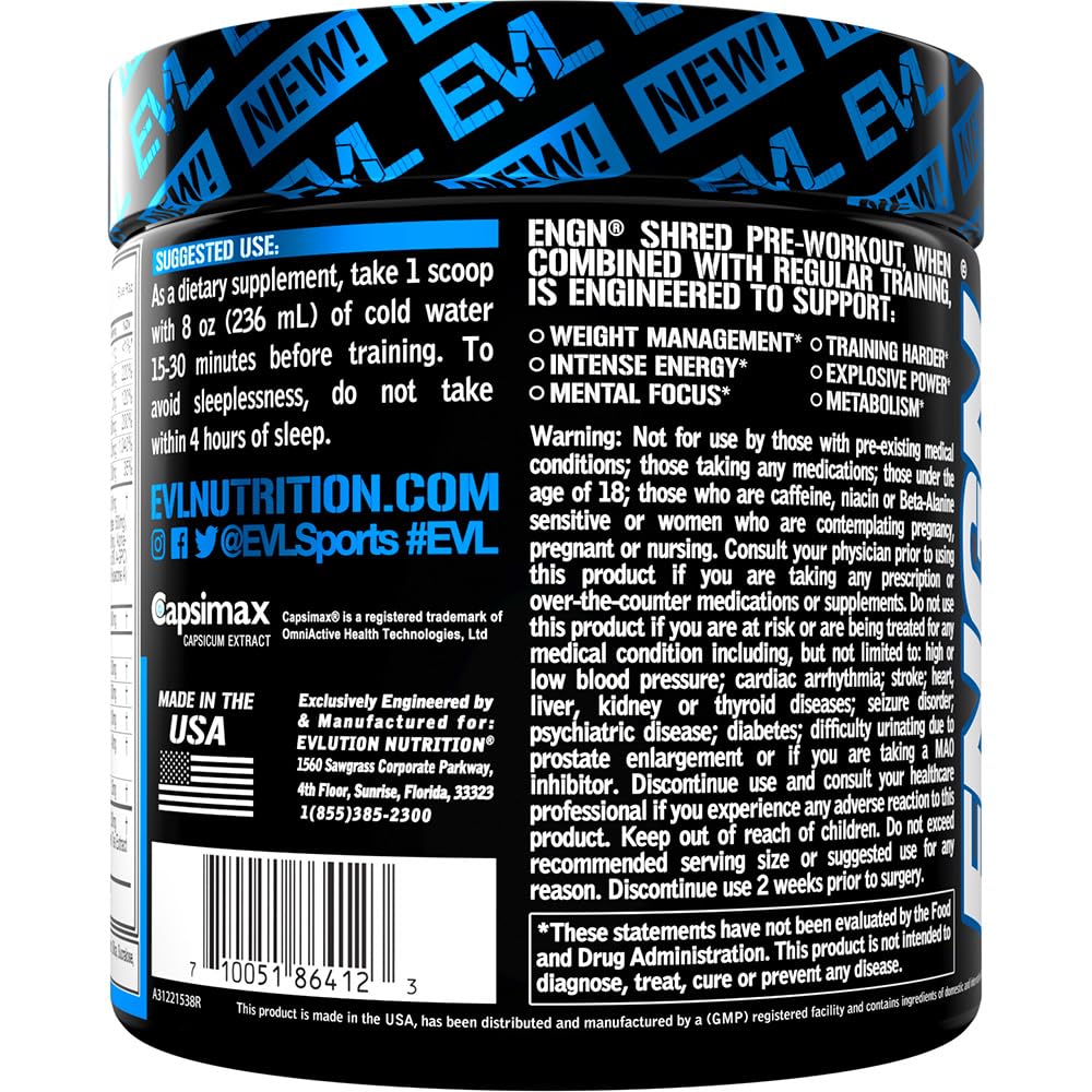 Foto 4 pulgar | Suplemento Evlution Nutrition Evl Ultimate Antes Del Entrenamiento - Venta Internacional.
