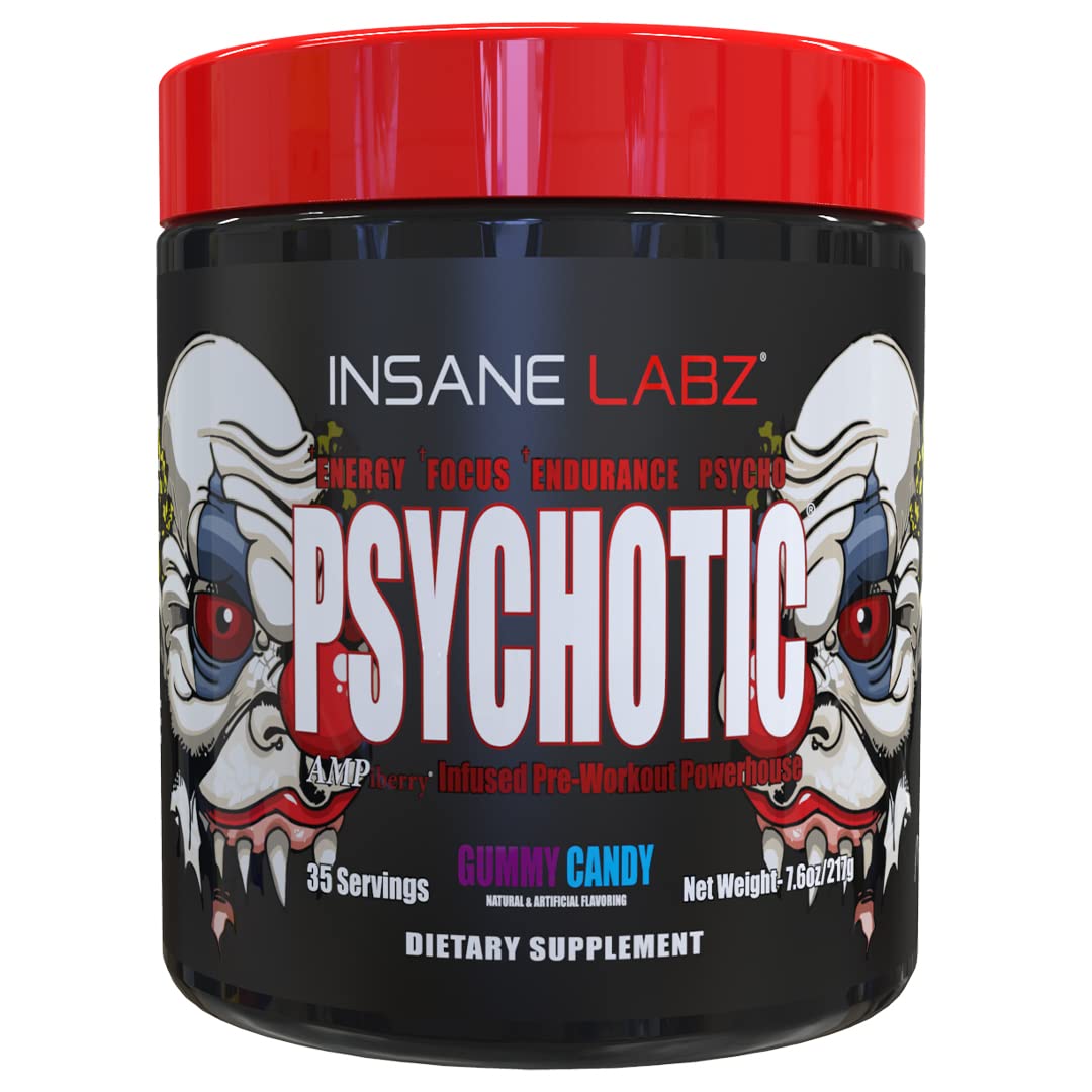 Foto 2 pulgar | Polvo Para Antes Del Entrenamiento Insane Labz Psychotic 35 Porciones - Venta Internacional.