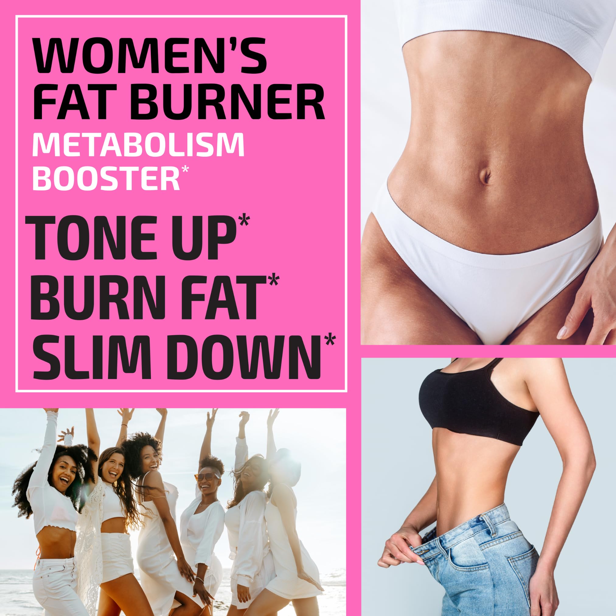 Foto 3 | Píldoras Para Bajar De Peso Nobi Nutrition Fat Burner Para Mujer, 60 Unidades - Venta Internacional.