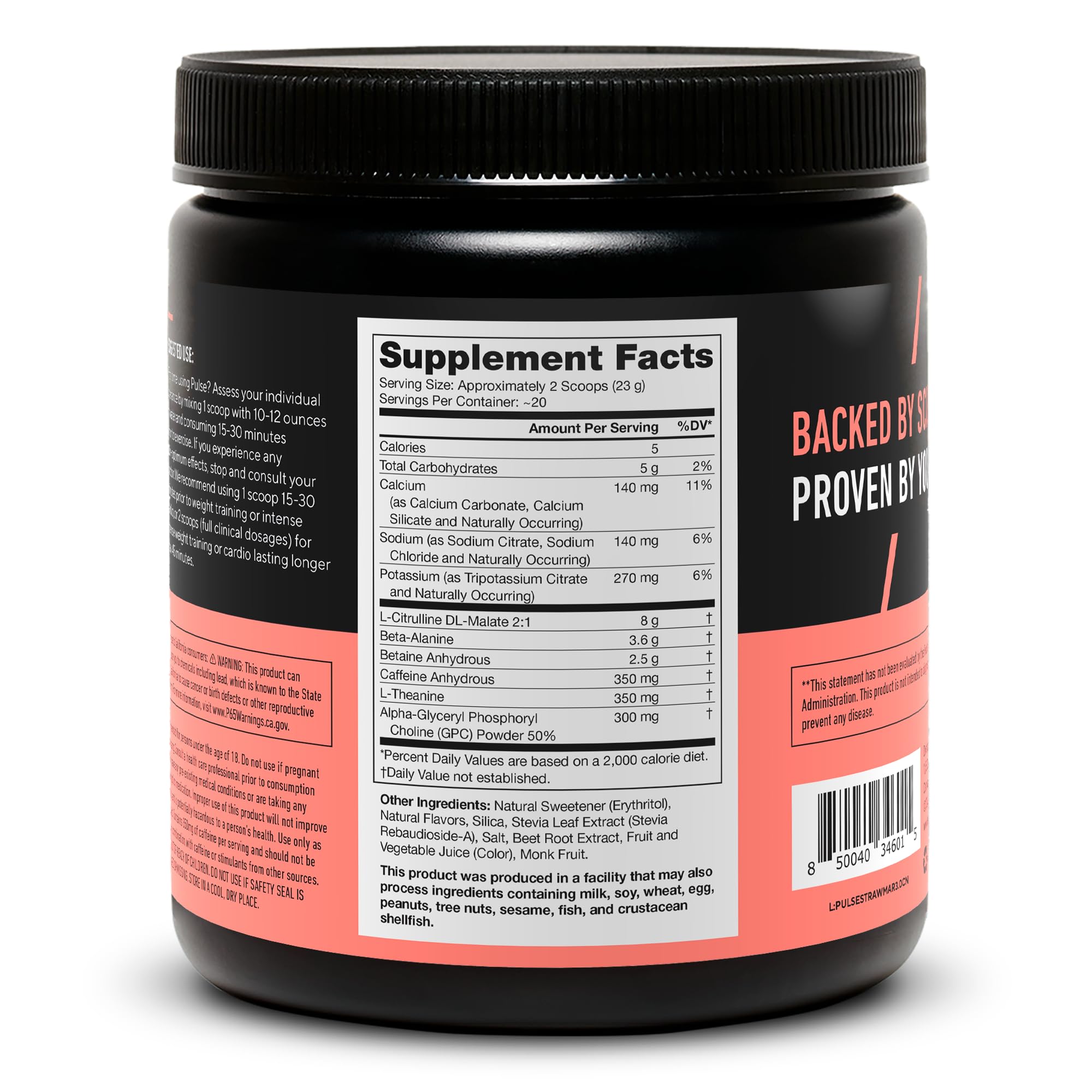 Foto 4 pulgar | Bebida Para Antes Del Entrenamiento Legion Boost Energy, Endulzada Naturalmente - Venta Internacional.