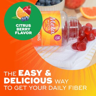 Foto 6 | Gomitas De Fibra Metamucil Para Adultos Con Vitaminas C, D Y B12, 120 Unidades - Venta Internacional.