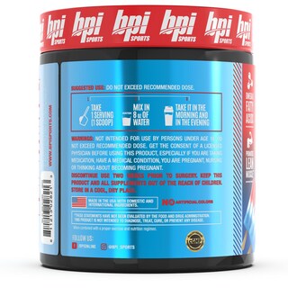 Foto 2 | Suplemento Bpi Sports Cla + Carnitina Rainbow Ice 370 Ml - Venta Internacional.