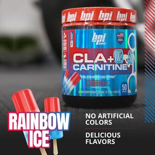 Foto 5 | Suplemento Bpi Sports Cla + Carnitina Rainbow Ice 370 Ml - Venta Internacional.