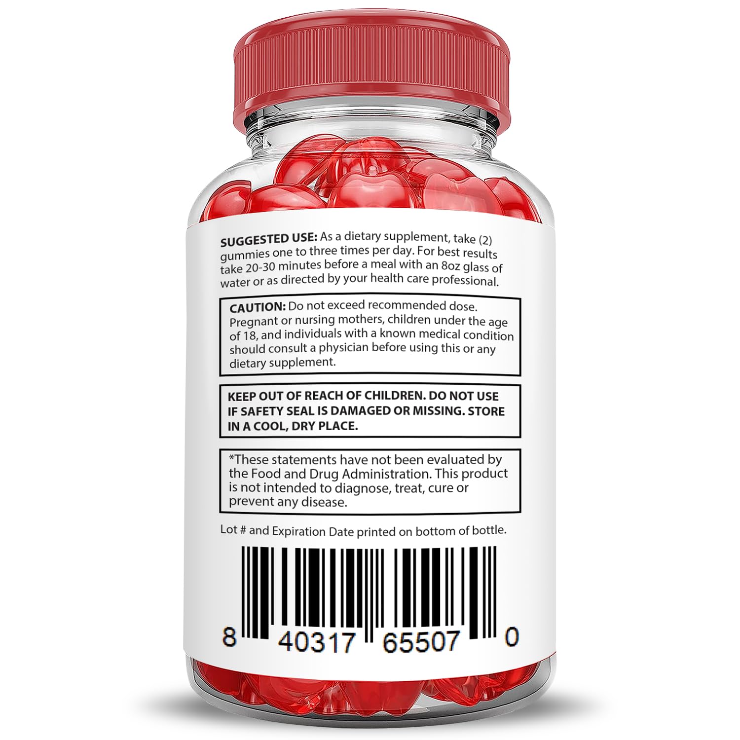Foto 7 pulgar | Gomitas Trim Tummy Keto Acv Extreme 2000 Mg (paquete De 3) - Venta Internacional.