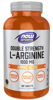 Foto 1 | Suplemento Now Foods L-arginina De Doble Concentración, 1000 Mg, 180 Comprimidos - Venta Internacional.