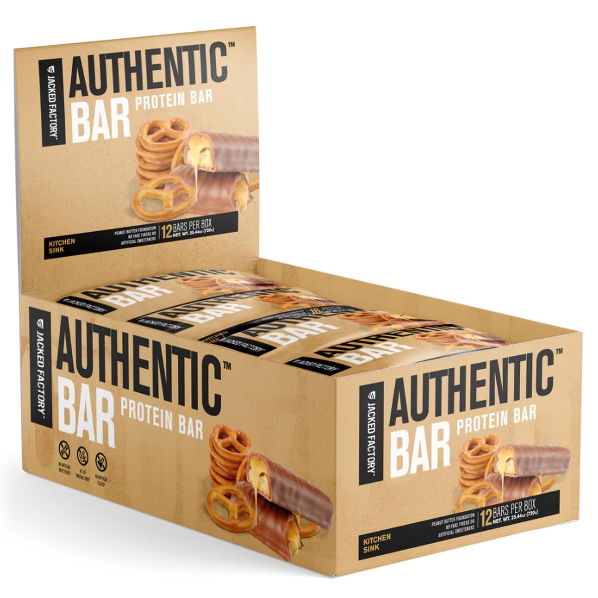 Foto 1 | Fregadero De Cocina Protein Bars Jacked Factory Authentic Bar, 12 X 16 G - Venta Internacional.