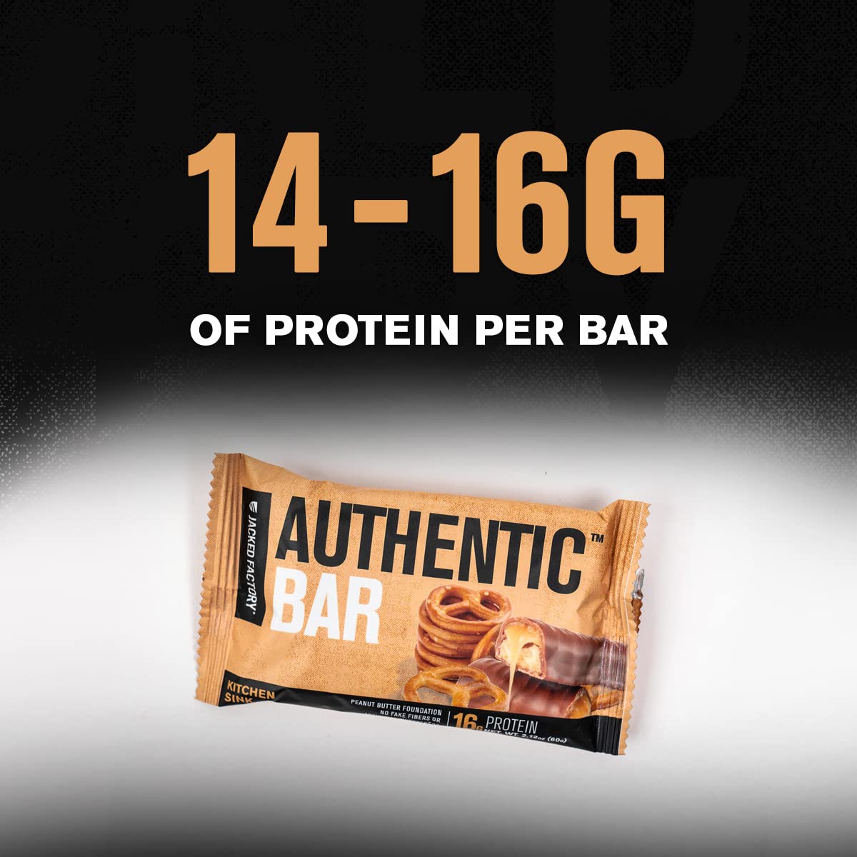 Foto 3 | Fregadero De Cocina Protein Bars Jacked Factory Authentic Bar, 12 X 16 G - Venta Internacional.