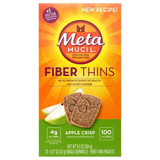 Foto 1 | Obleas De Fibra Metamucil Meta, Multicereales, Manzana Crujiente, 24 X 3 - Venta Internacional.