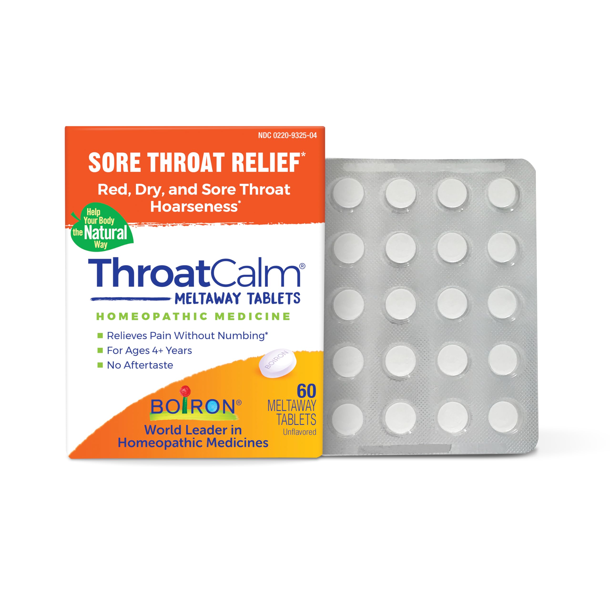Foto 2 pulgar | Tabletas Boiron Throatcalm Para Aliviar El Dolor De Garganta, 60 Unidades - Venta Internacional.