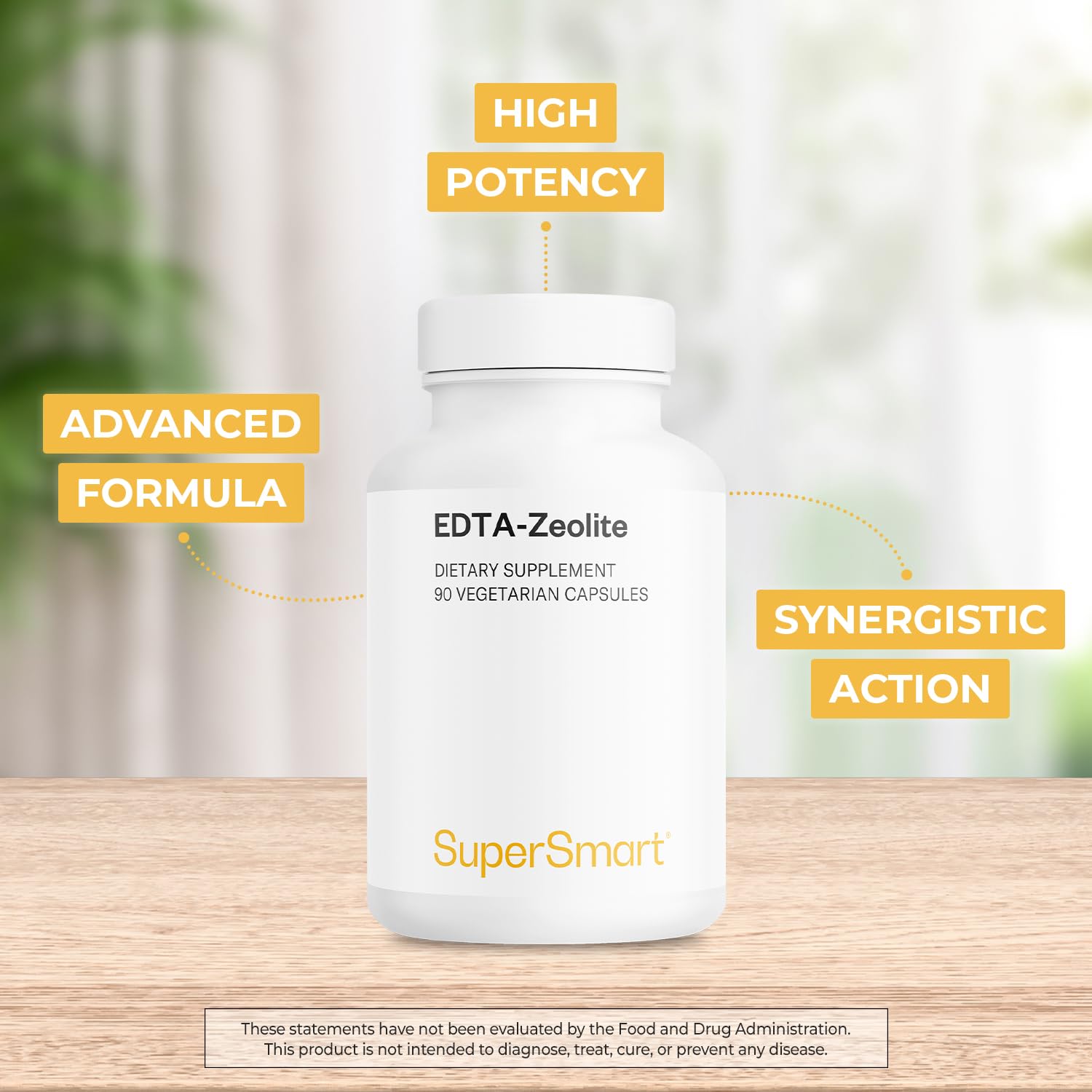 Foto 2 | Suplemento Supersmart Edta Zeolite 98% Con Cardo Mariano 90 Cápsulas - Venta Internacional.