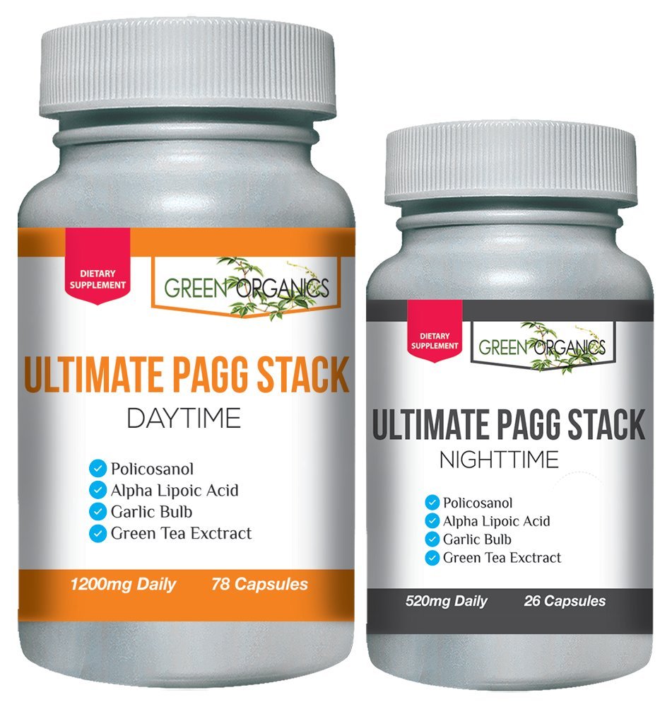 Foto 2 pulgar | Suplemento Green Organics Ultimate Pagg Stack 4 Hour Body - Venta Internacional.