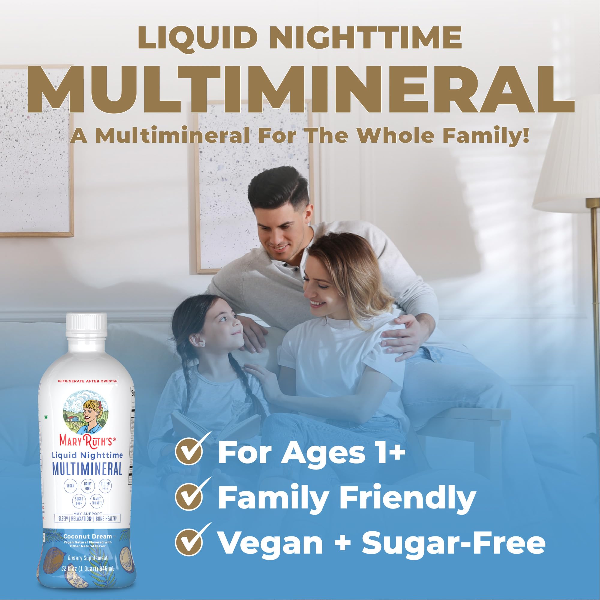 Foto 7 | Suplemento Maryruth Organics Liquid Nighttime Multimineral - Venta Internacional.