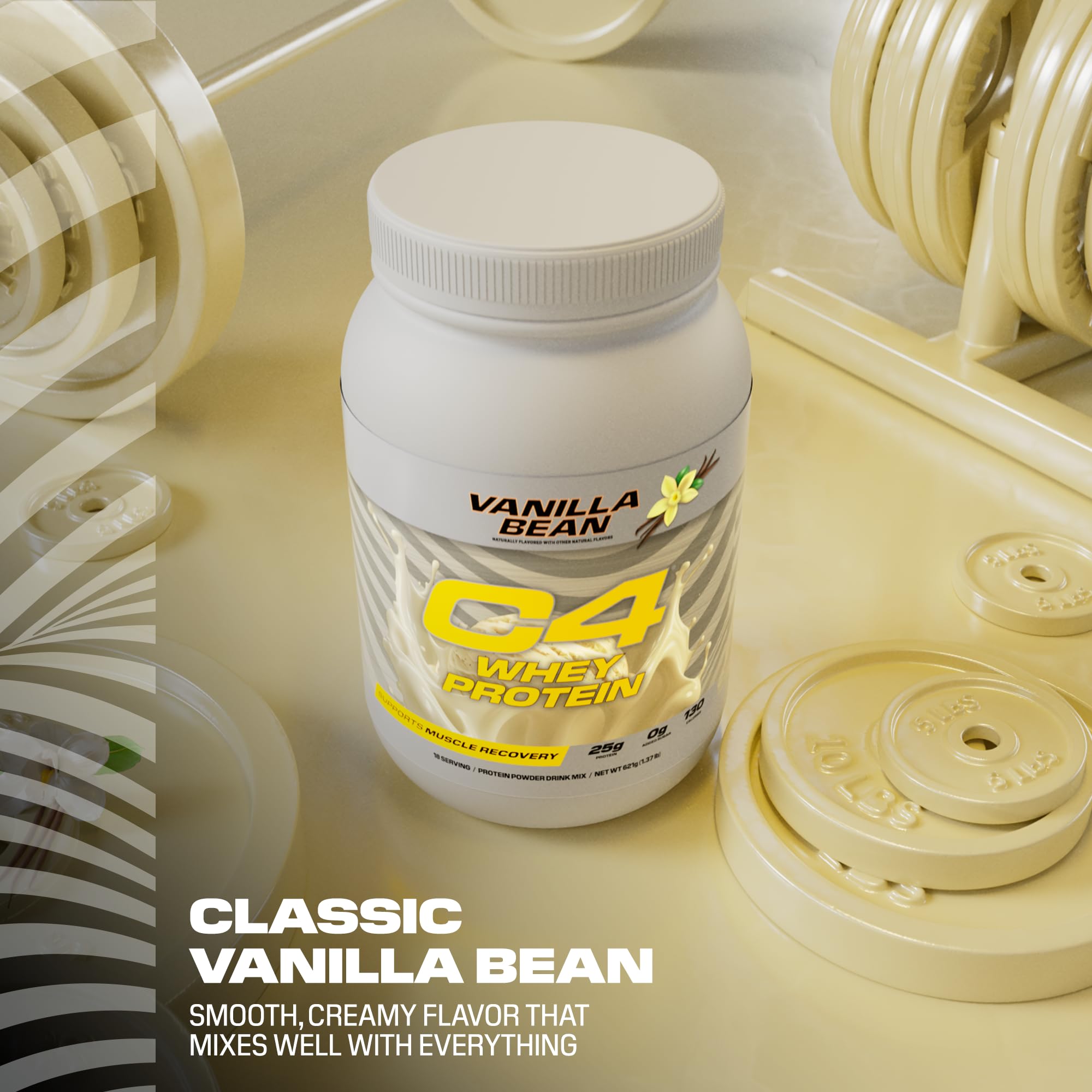 Foto 5 pulgar | Proteína De Suero En Polvo Cellucor C4 Vainilla Bean 1.65 Kg - Venta Internacional.
