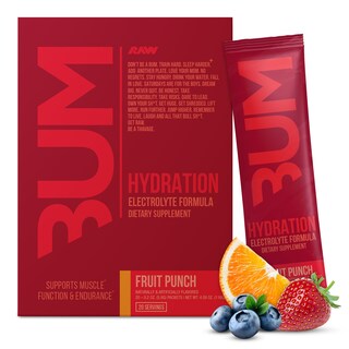 Foto 1 | Mezcla De Bebidas Hidratantes En Polvo Con Electrolitos Raw Bum Hydrate - Venta Internacional.
