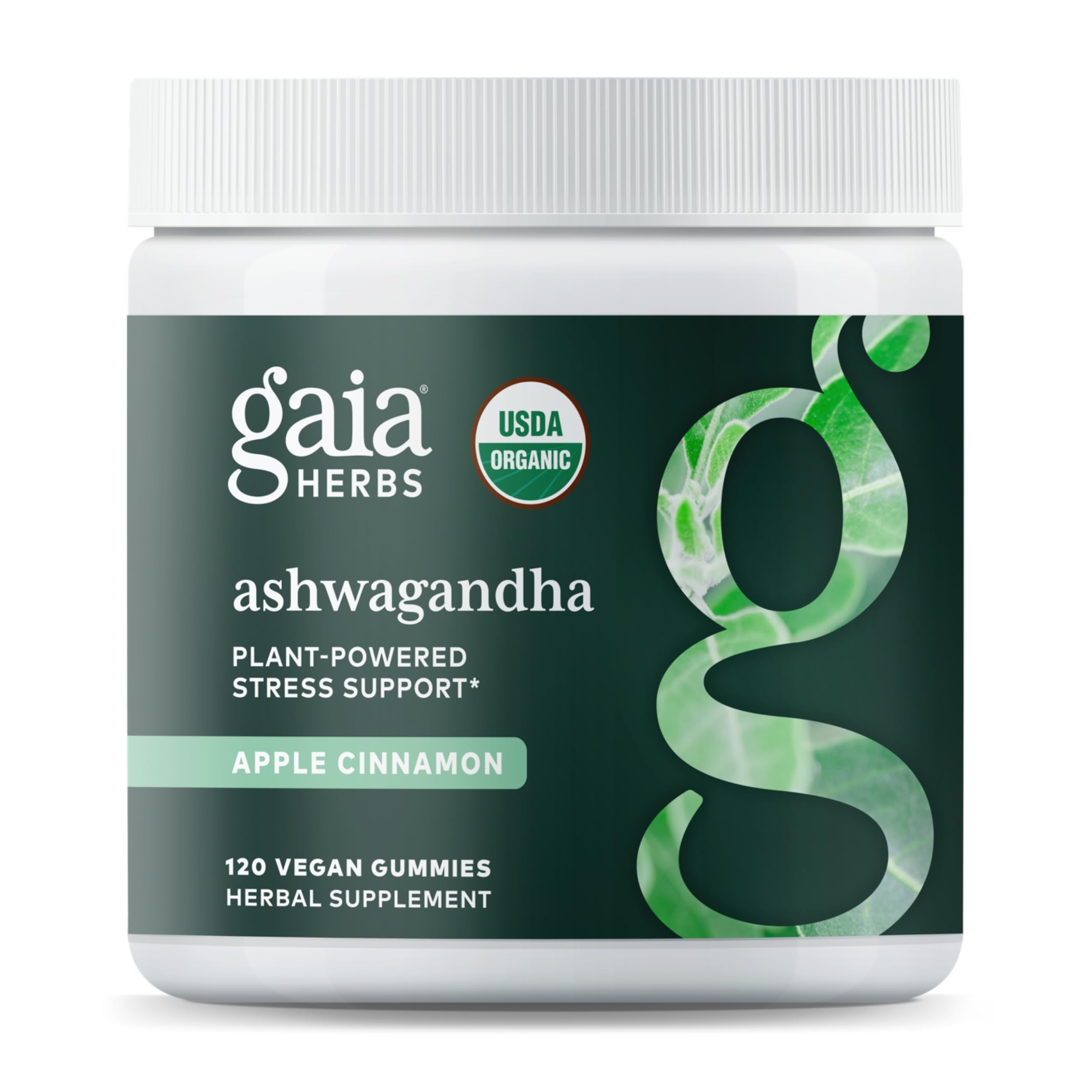 Foto 2 pulgar | Gaia Herbs Organic Ashwagandha para Aliviar el Estrés 120 Gomitas - Venta Internacional