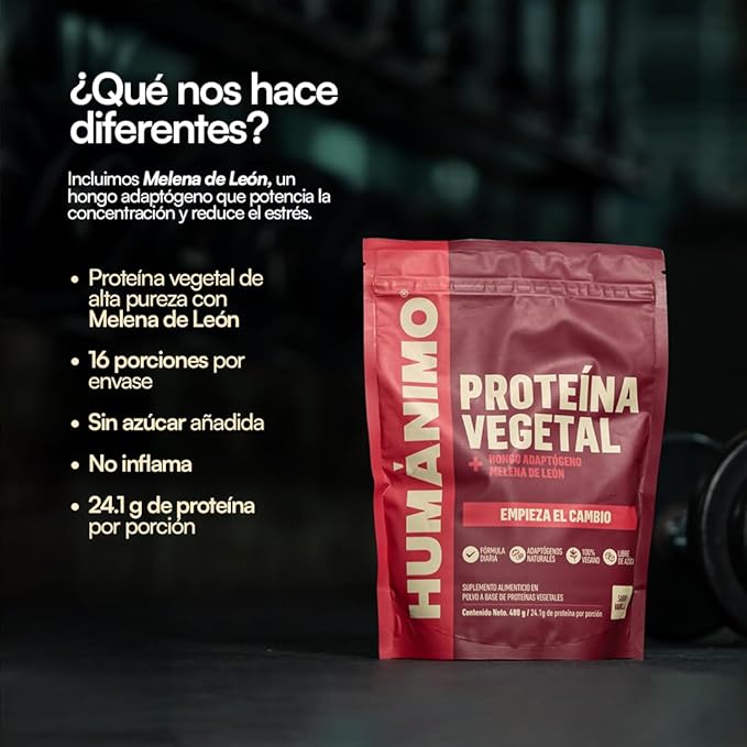 Foto 5 pulgar | Proteína Vegetal Con Adaptogeno Humánimo En Polvo