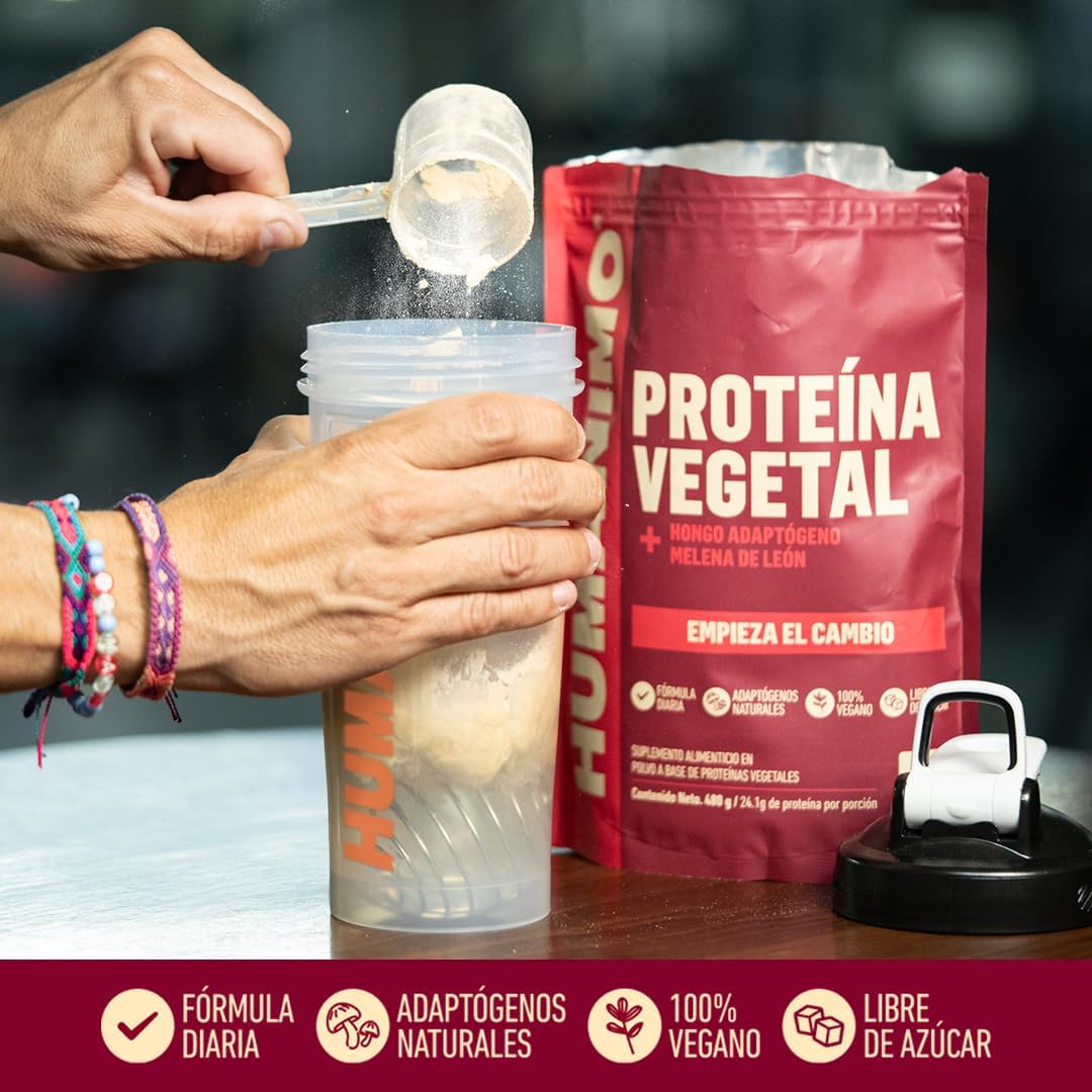 Foto 9 pulgar | Proteína Vegetal Con Adaptogeno Humánimo En Polvo