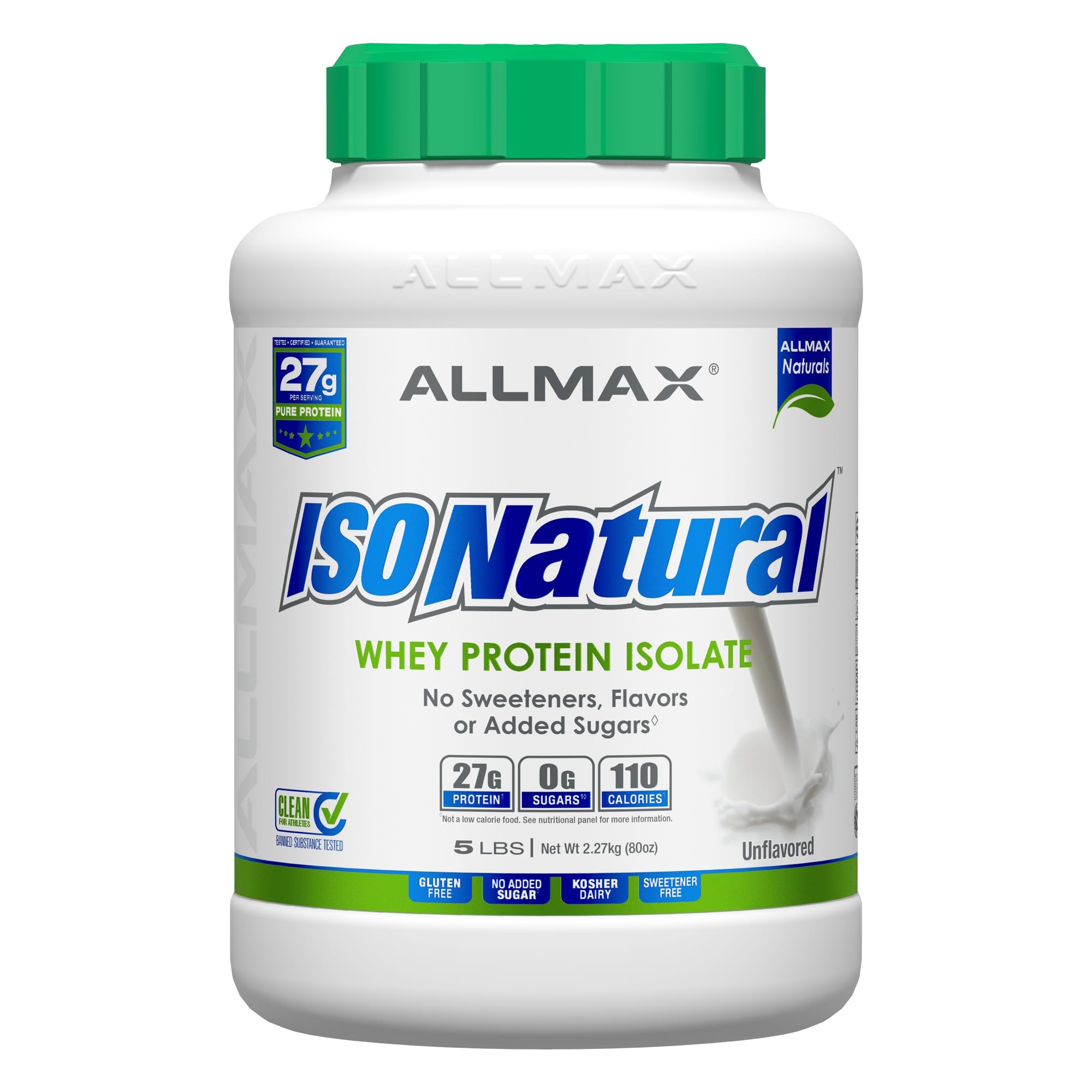 Foto 2 pulgar | Isonatural Allmax Nutrition 2.27 kg-Venta Internacional