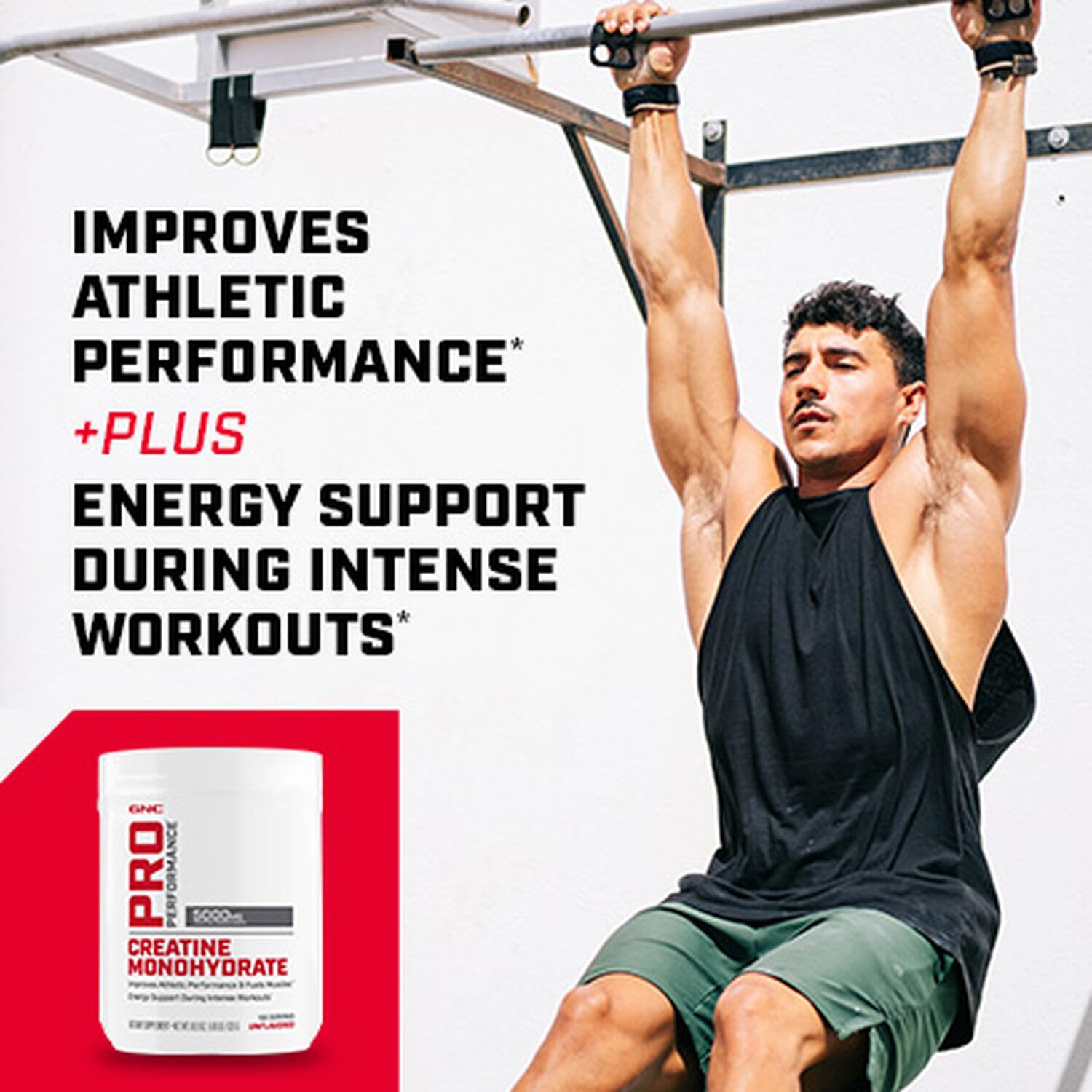 Foto 5 pulgar | Suplemento De Monohidrato De Creatina Gnc Pro Performance 5000 Mg - Venta Internacional.