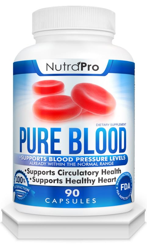 Foto 2 pulgar | Suplemento Nutrapro Pure Blood 90 Cápsulas - Venta Internacional
