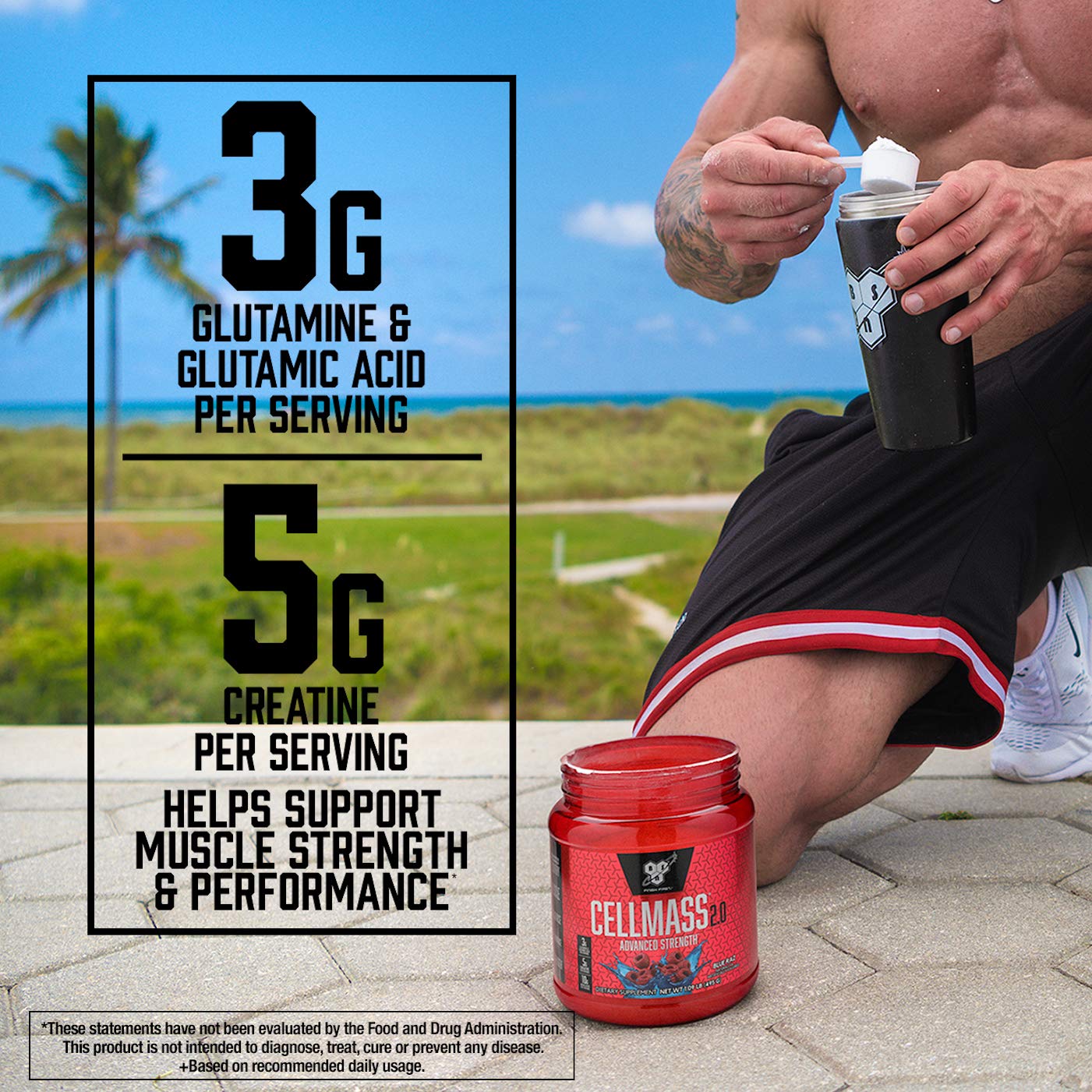 Foto 6 pulgar | Suplemento Bsn Cellmass 2.0 Arctic Berry Para La Recuperación Después Del Entrenamiento - Venta Internacional.