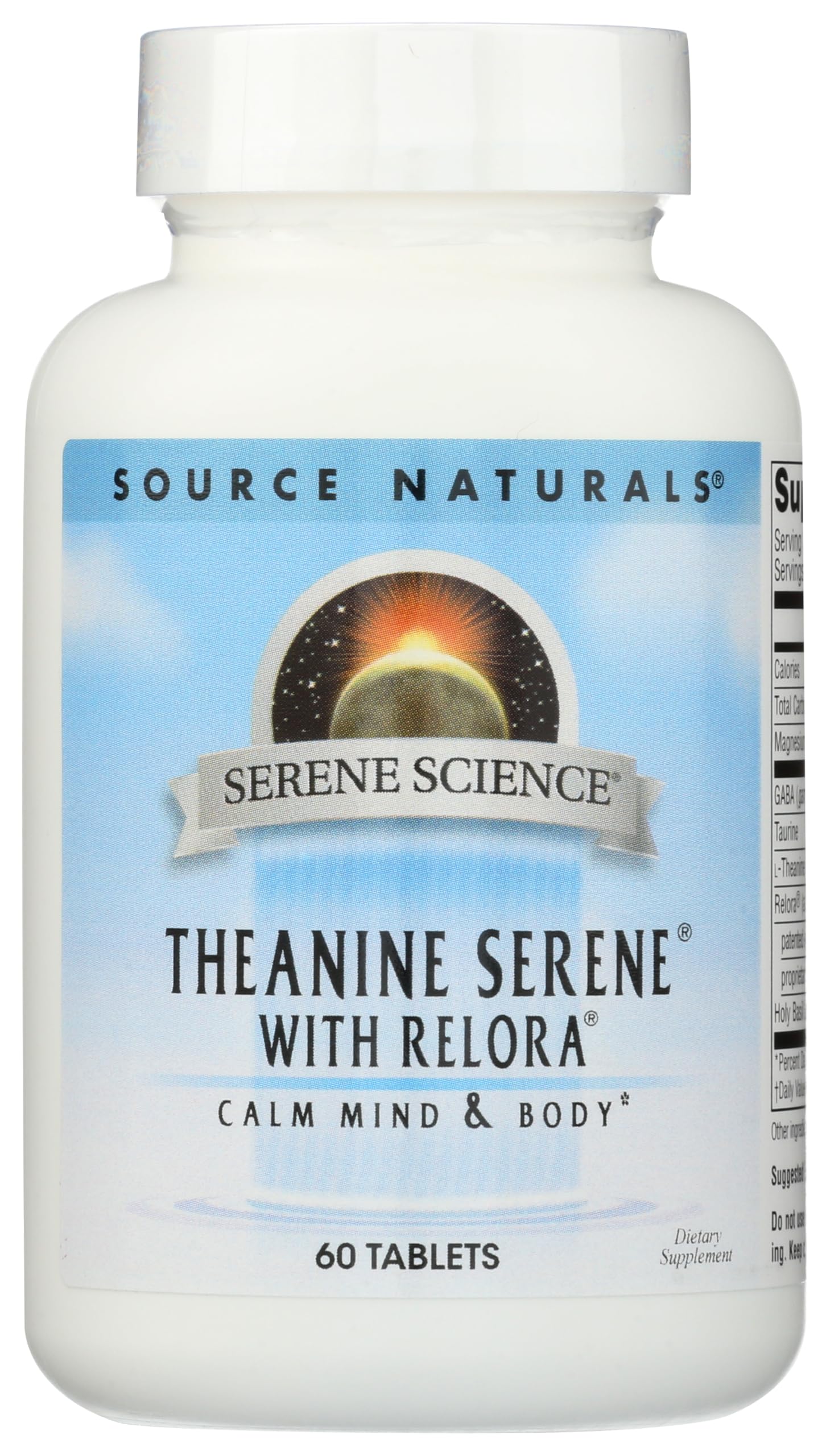 Foto 2 pulgar | Supplement Source Naturals Theanine Serene Con Relora 60 Comprimidos - Venta Internacional.