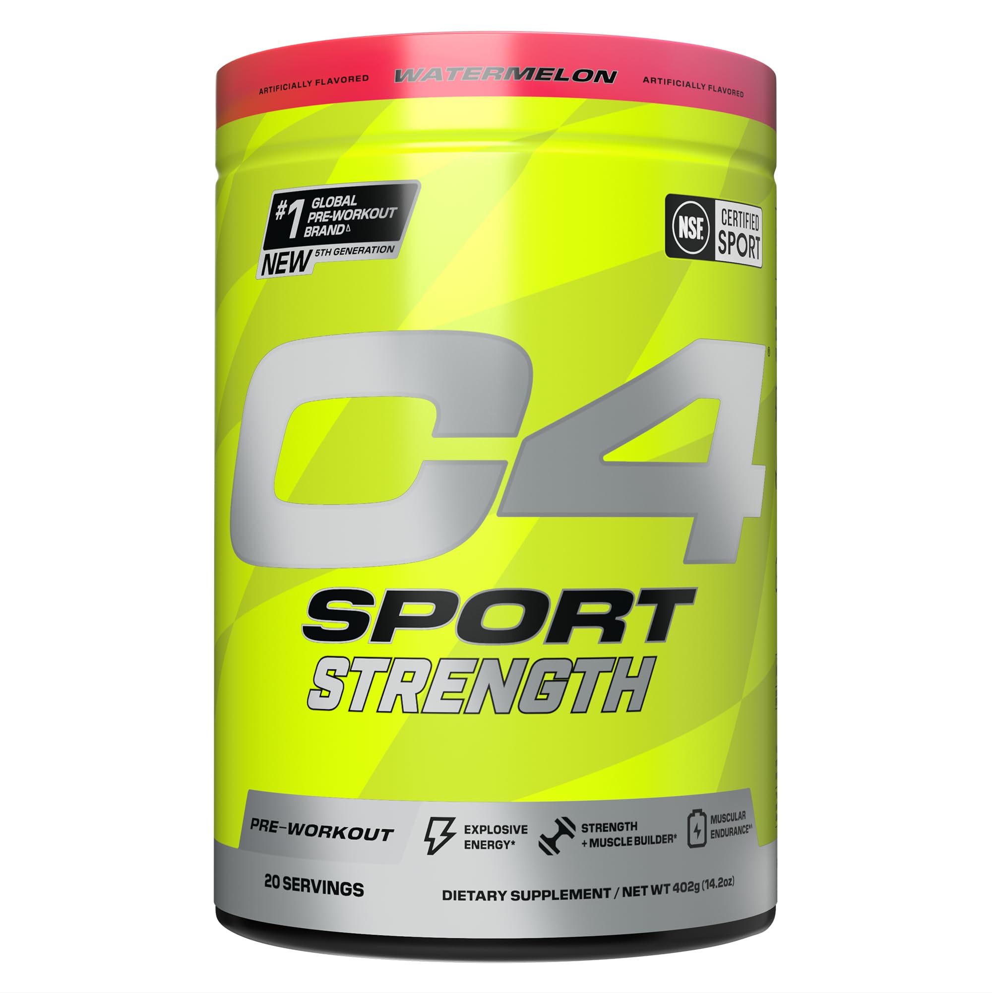 Foto 2 pulgar | Polvo Para Antes Del Entrenamiento Cellucor C4 Sport Strength Sandía - Venta Internacional.