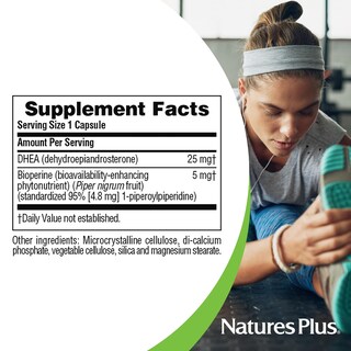 Foto 5 | Suplemento Naturesplus Dhea-25 Con Bioperine 60 Cápsulas - Venta Internacional.