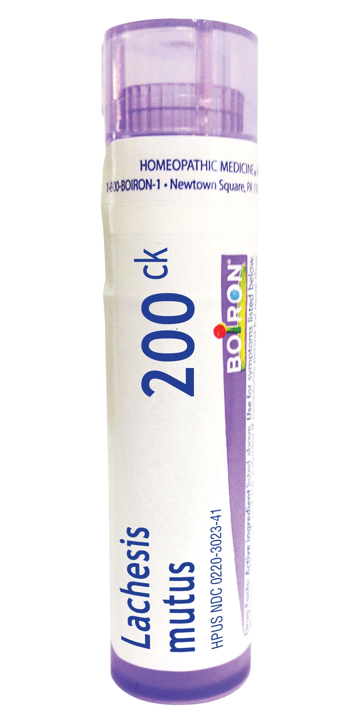 Foto 2 pulgar | Medicina Homeopática Boiron Lachesis Mutus 200 Unidades, 80 Gránulos - Venta Internacional.
