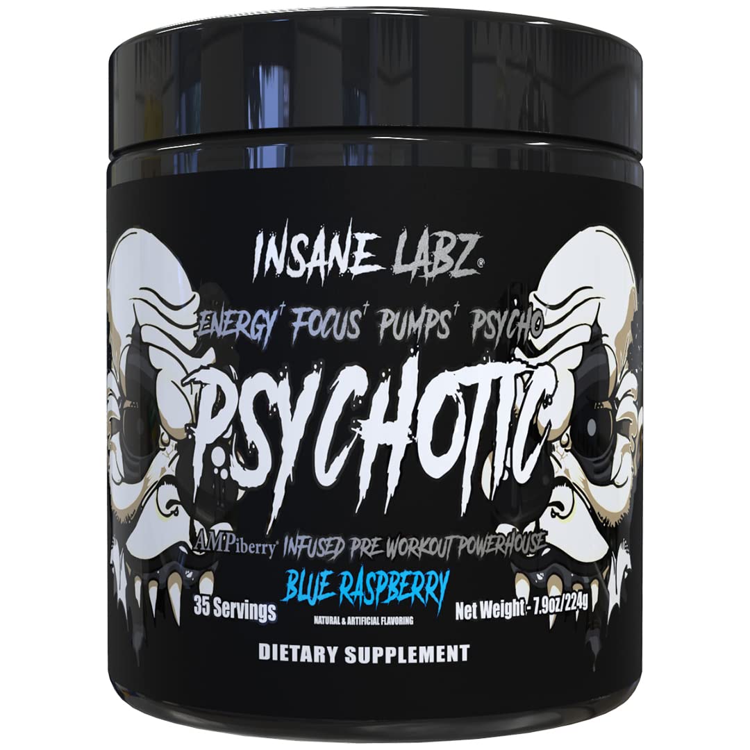 Foto 1 | Polvo Para Antes Del Entrenamiento Insane Labz Psychotic Black Edition - Venta Internacional.
