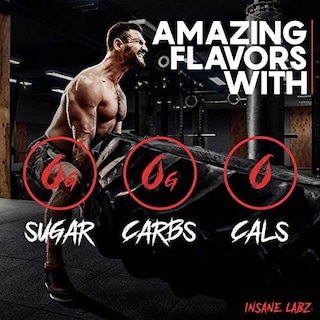 Foto 5 | Polvo Para Antes Del Entrenamiento Insane Labz Psychotic Black Edition - Venta Internacional.
