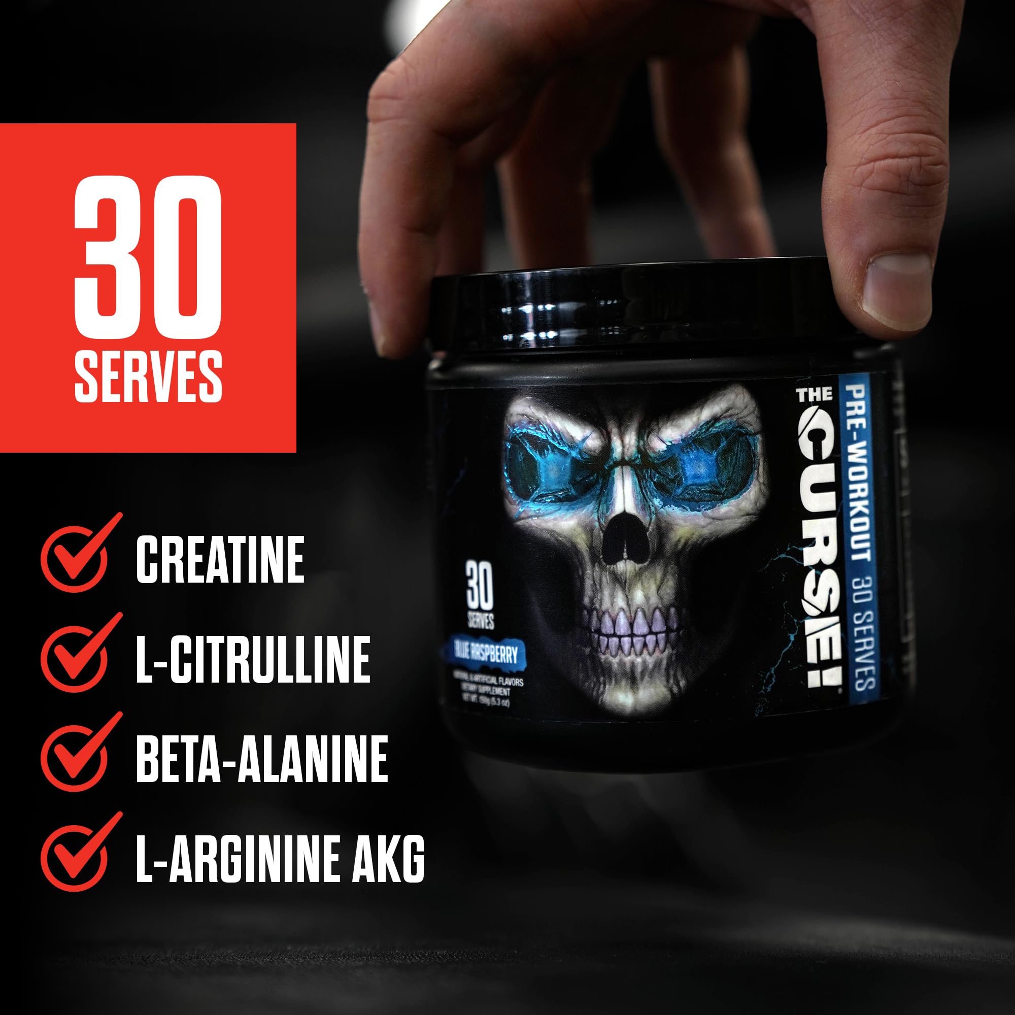 Foto 7 pulgar | Polvo Previo Al Entrenamiento Jnx Sports ¡la Maldición! Sandía, 30 Raciones - Venta Internacional.