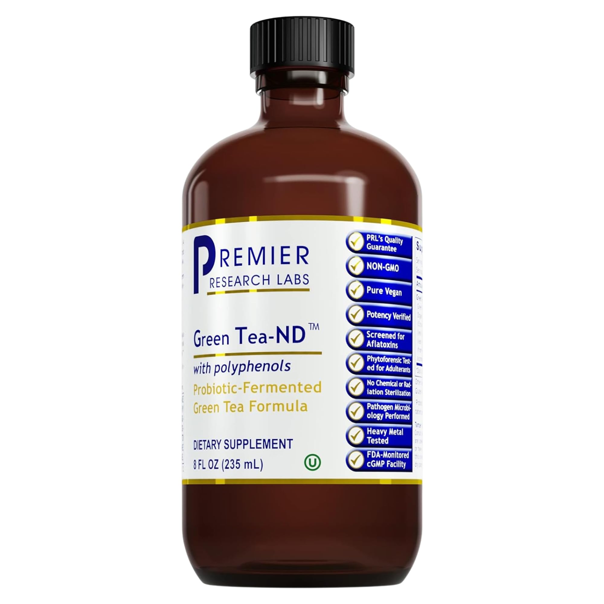 Foto 2 pulgar | Suplemento Premier Research Labs Green Tea Nd 240 Ml Vegano - Venta Internacional