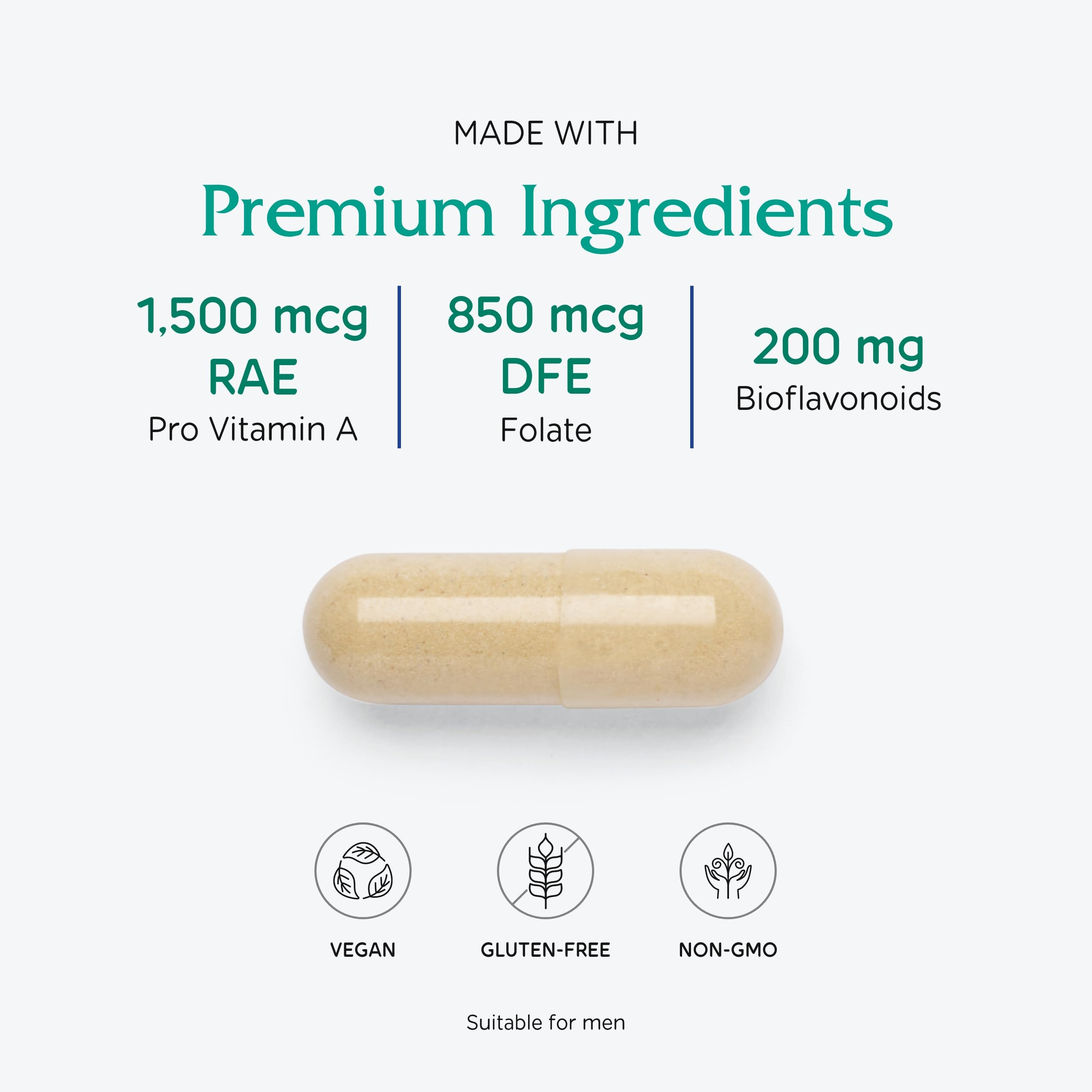 Foto 4 | Suplemento Vitanica Women's Symmetry Multivitamin 180 Cápsulas - Venta Internacional